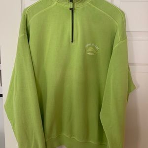 Tommy Bahama half zip pullover